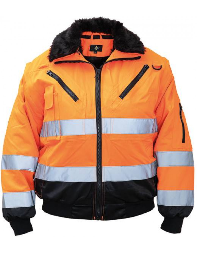 Jachetă de lucru pilot pentru vizibilitate înaltă